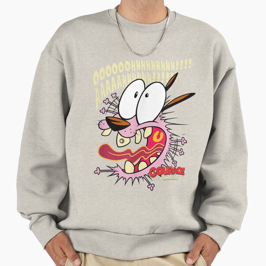 Scaredy Dog Design Sweatshirt - Image 3