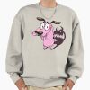 ssrcooversized sweatshirtmens 01oatmeal heatherfrontsquare productx1000 19 - Courage The Cowardly Dog Merch