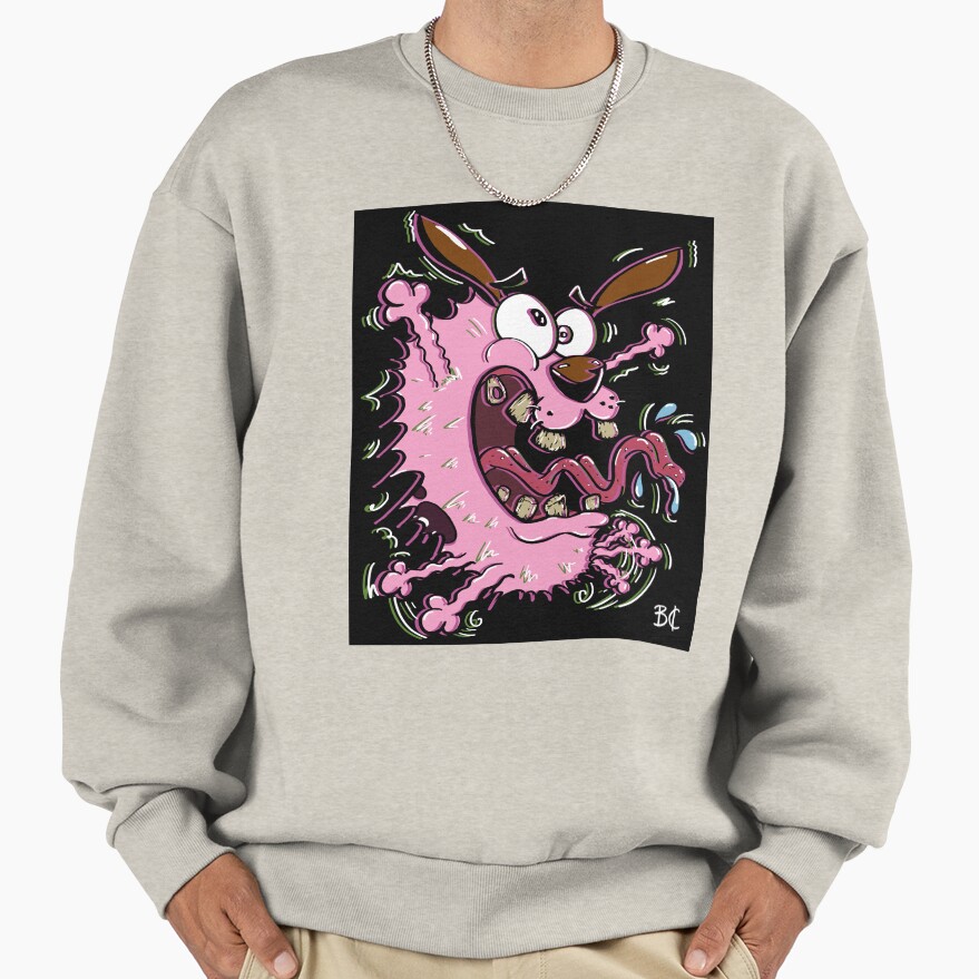 Courage The Cowardly Dog New Sweatshirt - Image 4