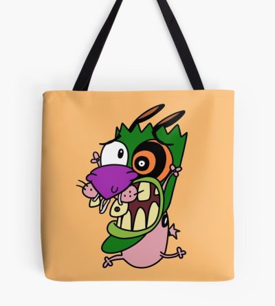 Courage The Cowardly Dog Screaming Mask Tote Bag
