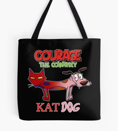 Courage The Cowardly Katdog Tote Bag