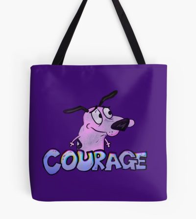 Vintage Courage The Cowardly Dog Tote Bag