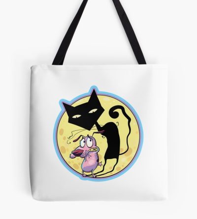 Courage The Cowardly Dog S Katz Shadow Tote Bag