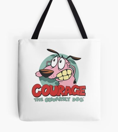 Courage The Cowardly Dog Courage The Cowardly Dog Tote Bag