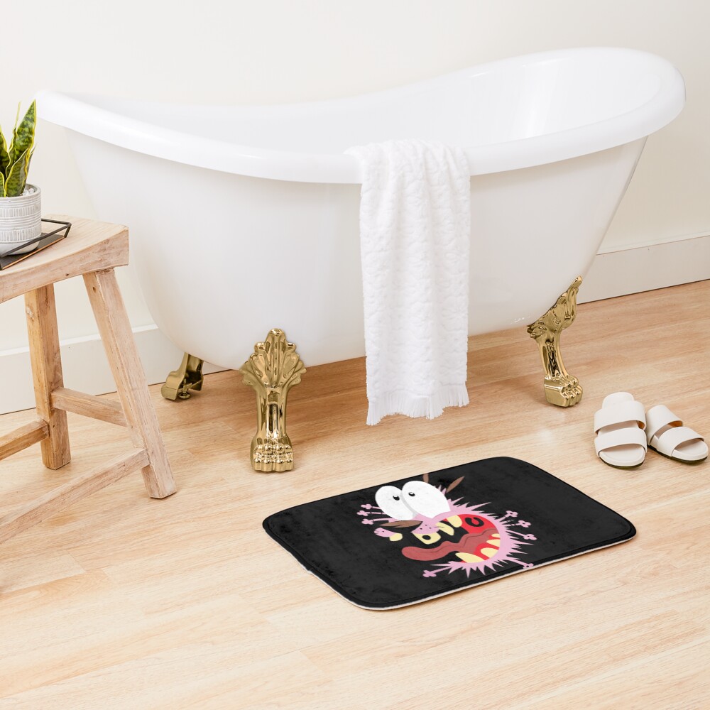 Courages The Cowardly Dog Bath Mat - Image 2