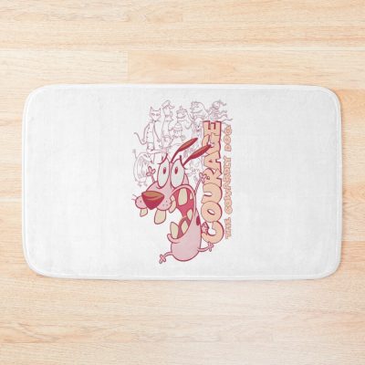 Running Scared Cute Bath Mat