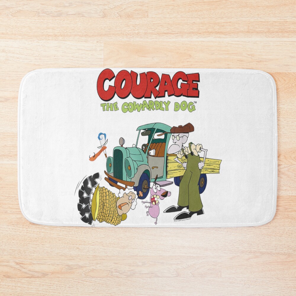 The Dog Group Shot Logo Bath Mat