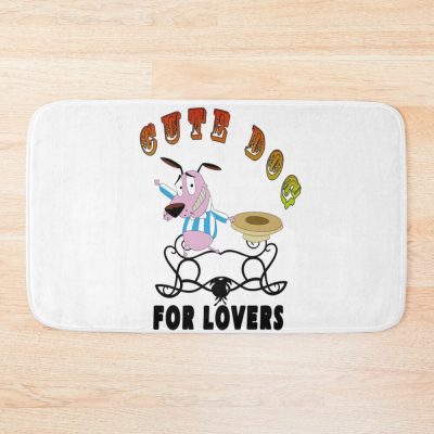Cut A Liberal Cute Dog For Lovers Bath Mat
