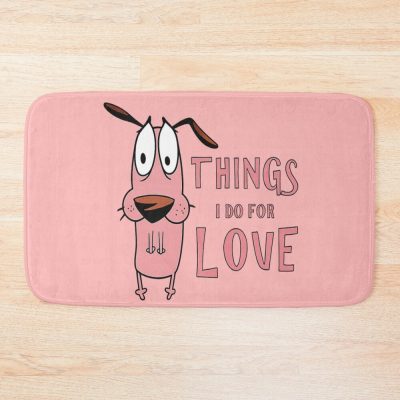 Courage The Cowardly Dog Bath Mat