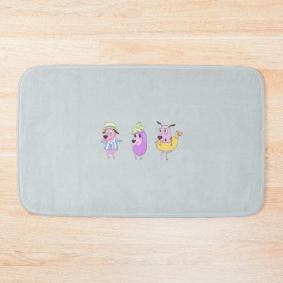 Courage The Cuddly Dog Set Bath Mat