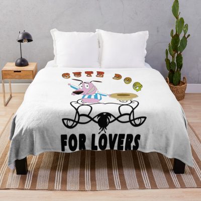 Cut A Liberal Cute Dog For Lovers Throw Blanket