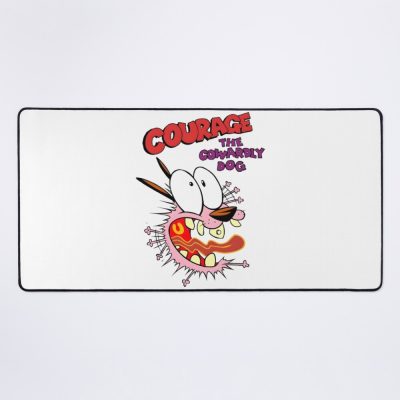 Scared Pet Courage Mouse Pad