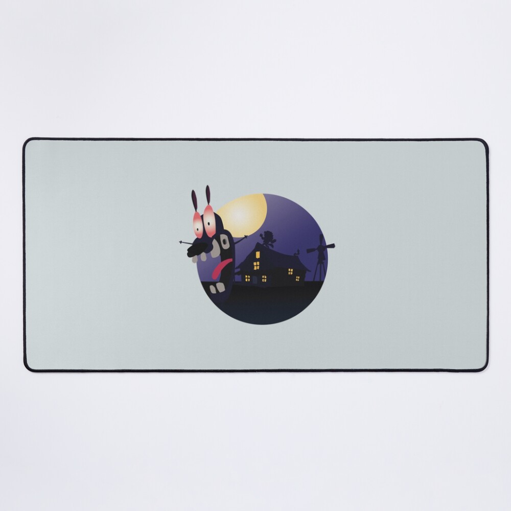 Cowardly Dog Run Mouse Pad