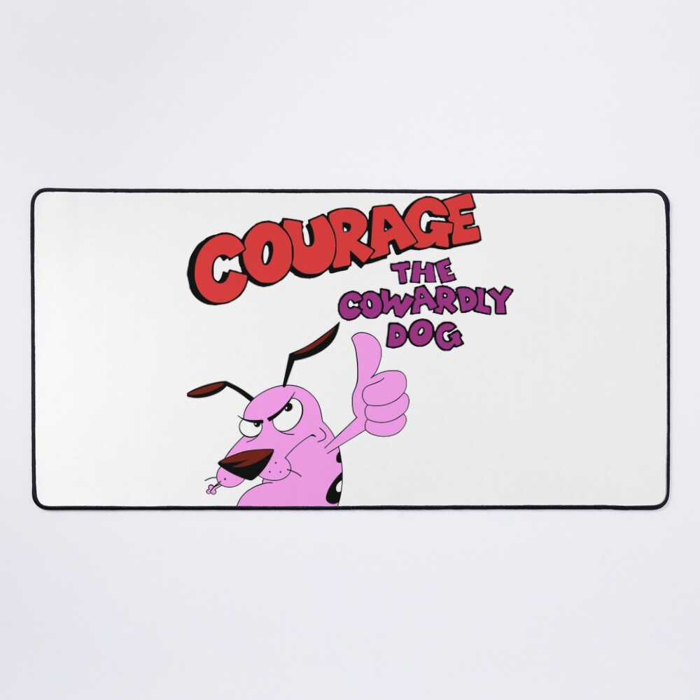 Courage The Dogs Mouse Pad