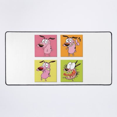 Get Some Courage Dog Mouse Pad