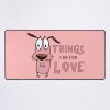 urdesk mat flatlaysquare1000x1000 15 - Courage The Cowardly Dog Merch