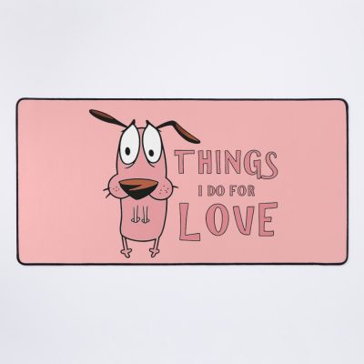 Courage The Cowardly Dog Mouse Pad