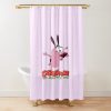 urshower curtain closedsquare1000x1000.1 1 - Courage The Cowardly Dog Merch