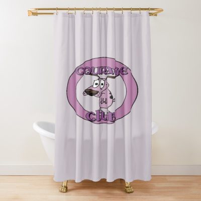 Courage Club Shower Curtain