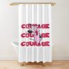 urshower curtain closedsquare1000x1000.1 11 - Courage The Cowardly Dog Merch