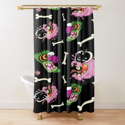 Courage The Cowardly Dog Classic Shower Curtain