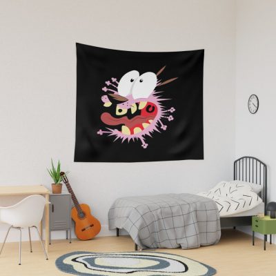 Courage The Cowardly Dog 11 Tapestry