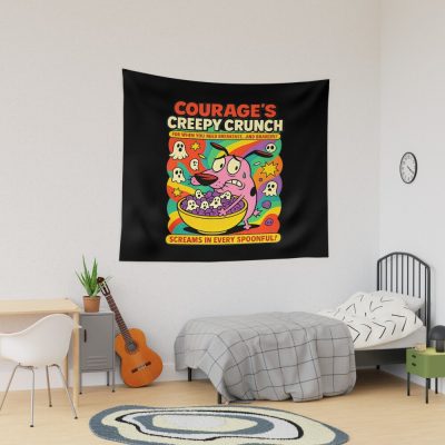 Courage The Cowardly Dog Tapestry