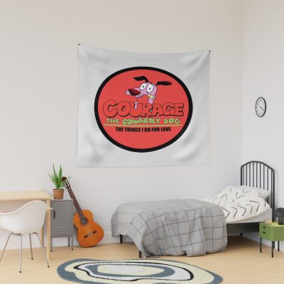 Courage The Cowardly Dog The Things I Do For Love Tapestry