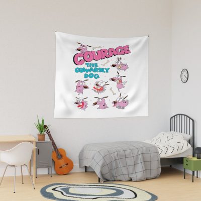 Cartoon So Funny Cute Tapestry