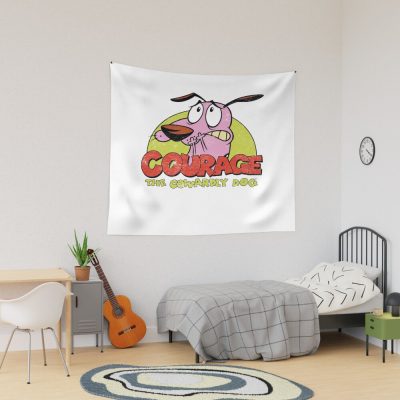 Courage The Cowardly Dog Basic Tapestry