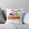Courage The Cowardly Dog Basic Throw Pillow