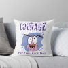 urthrow pillow couch smallsquare1000x1000 29 - Courage The Cowardly Dog Merch